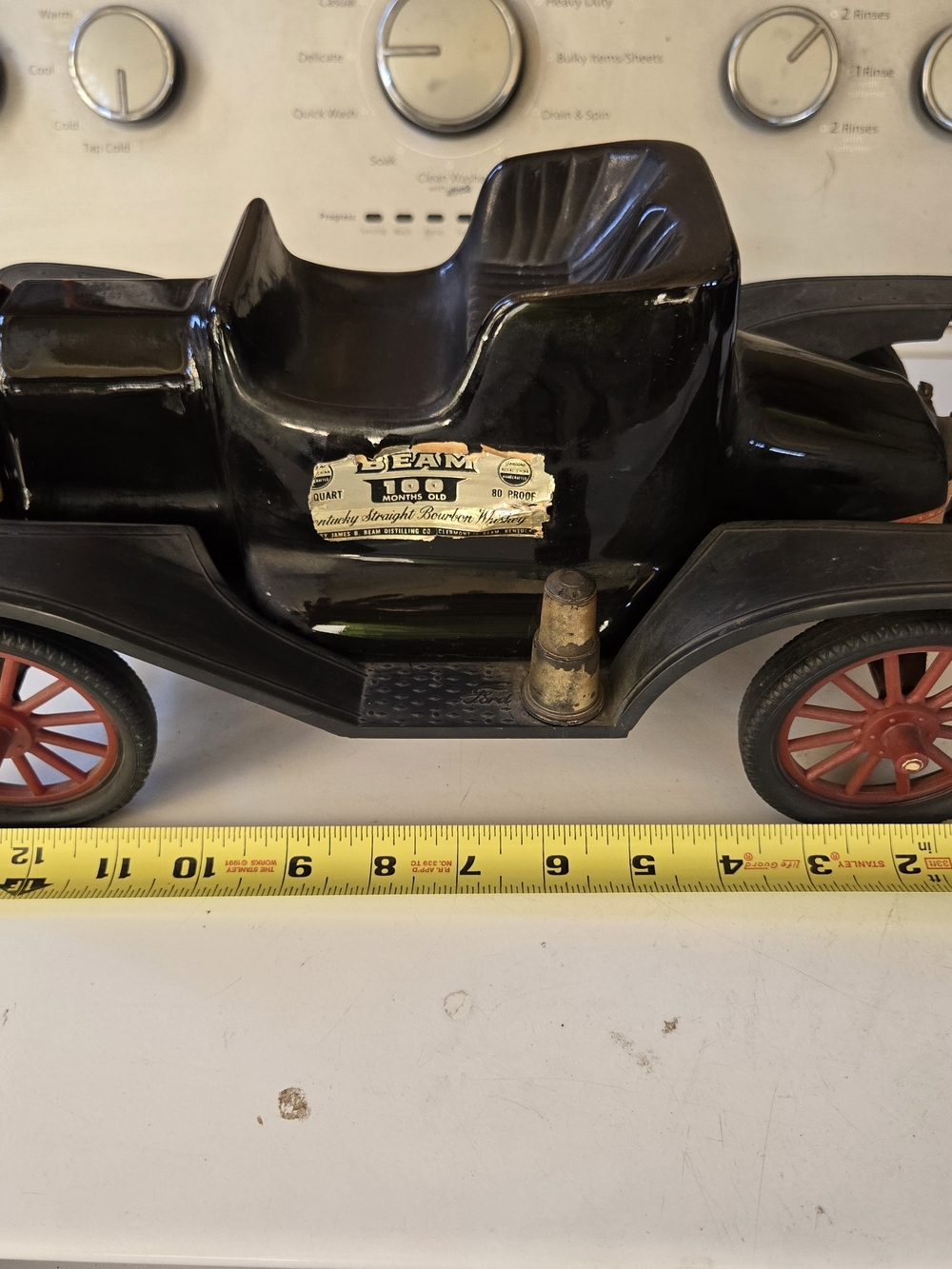 Ford Black Toy Car with Red Wheels